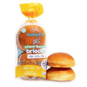 the plant-based brioche burger buns