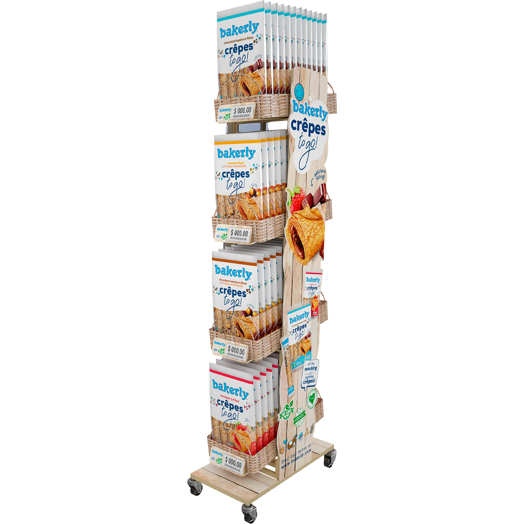 Crepe Rack crêpes wicker baskets rack – bakerly wholesale
